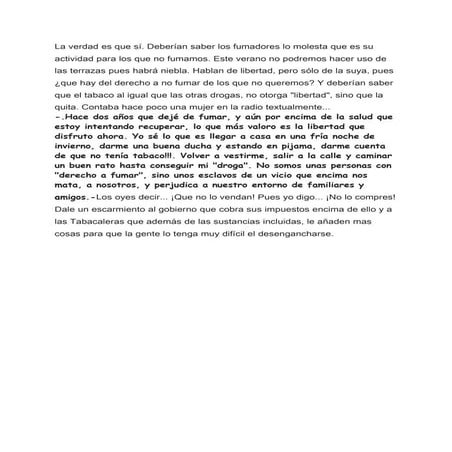 Deja ya de fumar