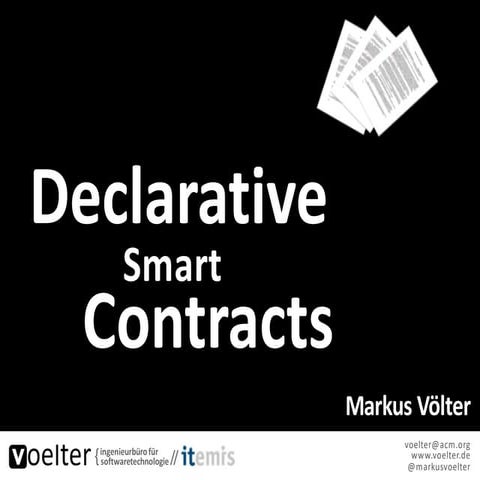 Deklarative Smart Contracts