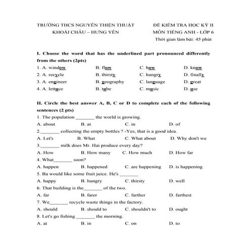 De kt tienganh-hk2-l6-hy2