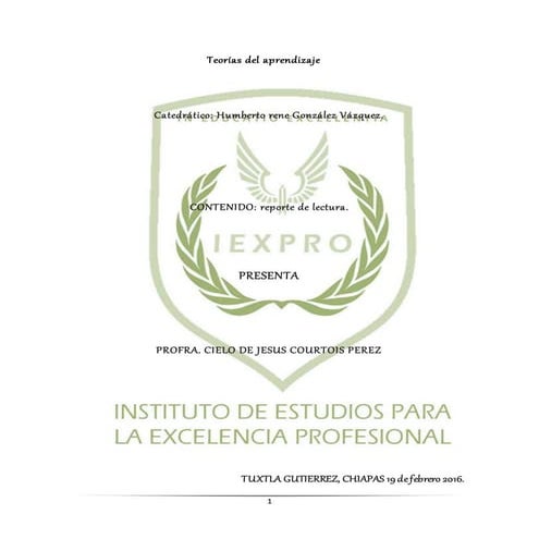 Del conductivismo al cognitivismo