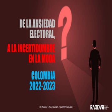 De la ansiedad a la incertidumbre - Colombiamoda 2022