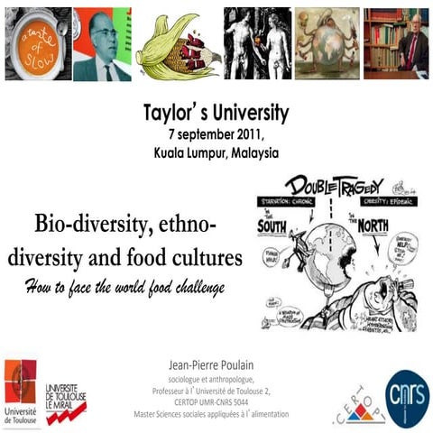 Sociology of food: Food models between bio-diversity and ethno-diversity