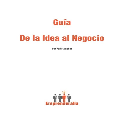 Guía de la idea al negocio