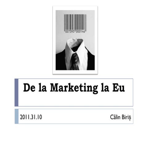 Ce au in comun Marketingul si Dezvoltarea personala