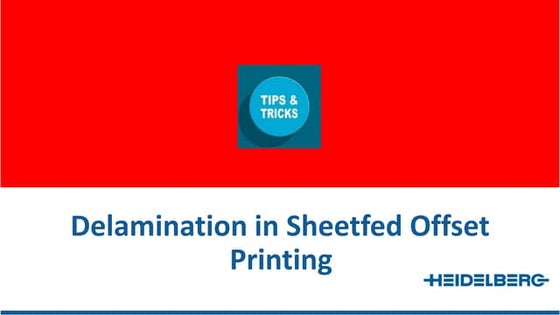 Key to good offset printing | PPT