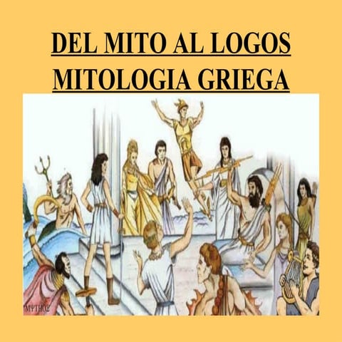 De la mitologia a la filosofía