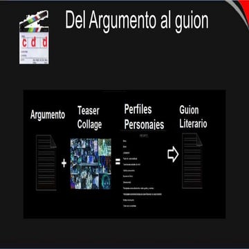 (PA) Del argumento al guion