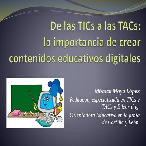 De las tics a las tacs | PPTX