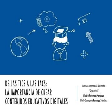 De las tics a las tacs | PPTX