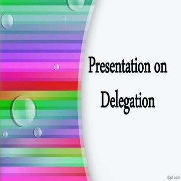 Delegation.ppt