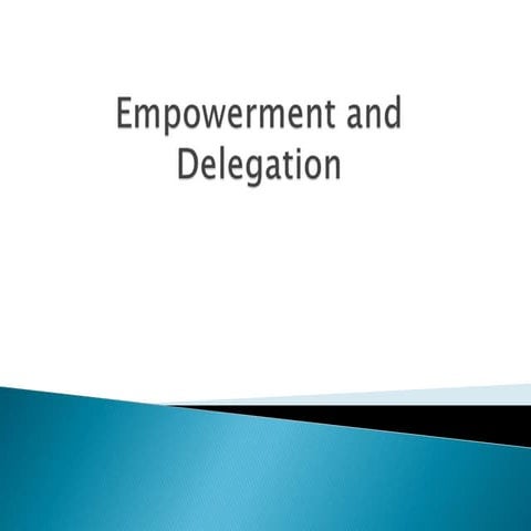 delegation.ppt