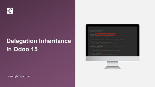 What is Delegation Inheritance in Odoo 15