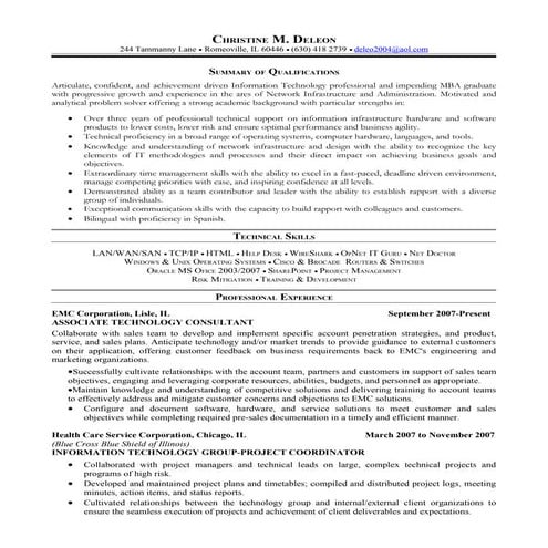 De Leon, Christine Resume Final