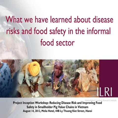 What we have learned about disease risks and food safety in the informal food...