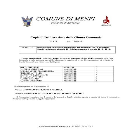 Delibera giunta n_175