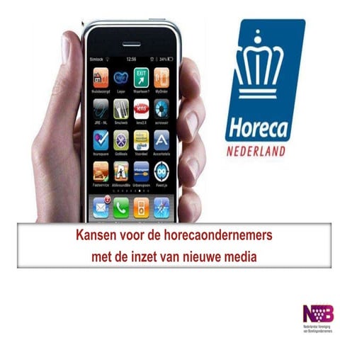Presentatie social media: Kansen voor Horecaondernemers. De Lier, 6 juni 2011