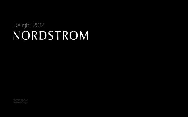 Delight 2012 | Nordstrom Innovation Lab 