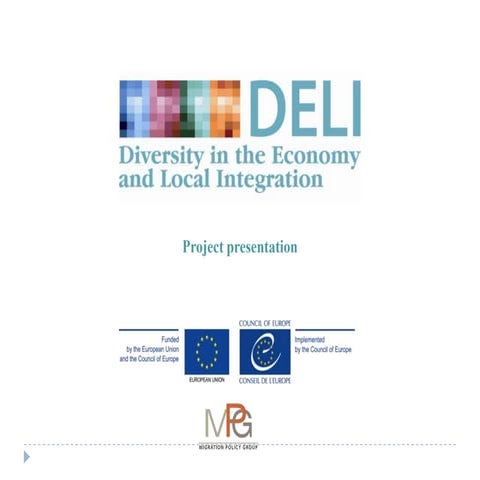 Diversity in the Economy and Local Integration (DELI) - the project