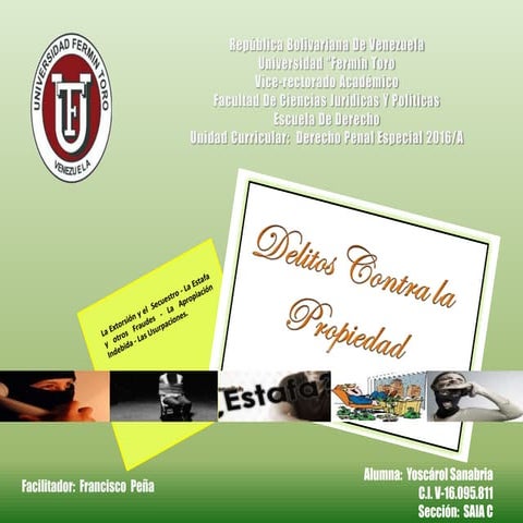 Delito contra la propiedad