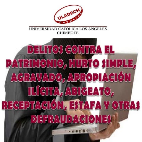 Delitos contra el patrimonio