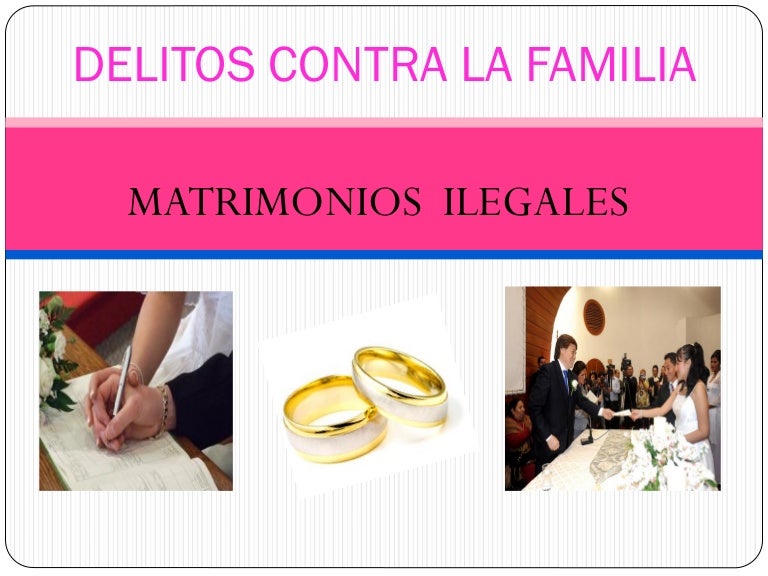 DELITOS CONTRA LA FAMILIA PDF DELITOS CONTRA LA FAMILIA PDF