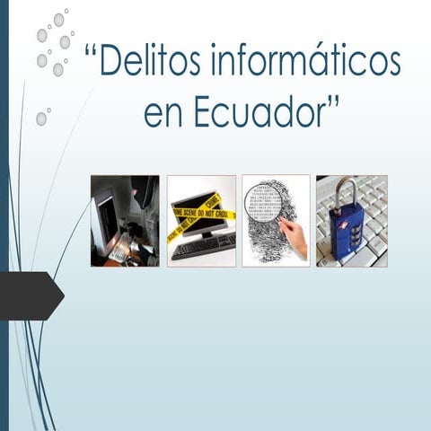 Delitos Informáticos
