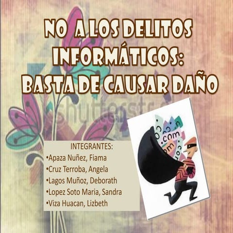 Delitos informaticos 1