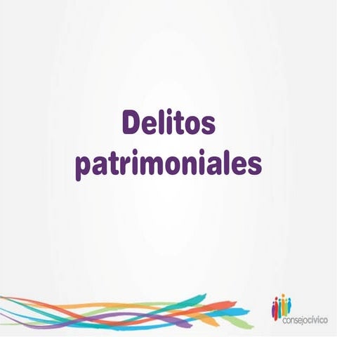 Delitos patrimoniales