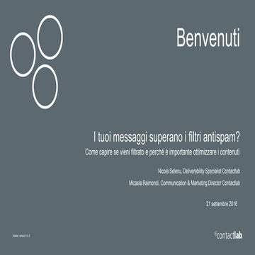SEND Webinar | Email Deliverability: i tuoi messaggi superano i filtri antispam?