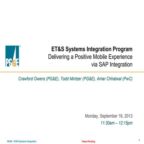 Deliver a positive mobile experience via sap integration