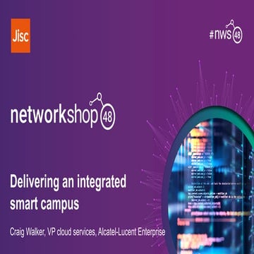 Delivering an integrated smart campus