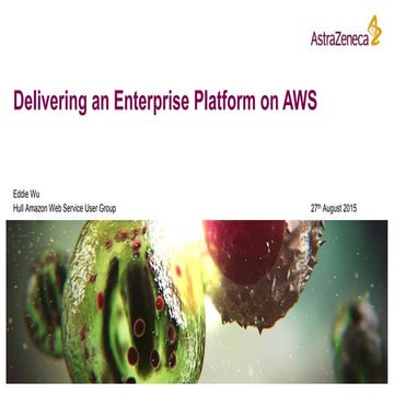 Tech Incubation. Delivering an enterprise platform on AWS