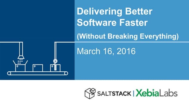 Delivering Better Software Faster (Without Breaking Everything)
