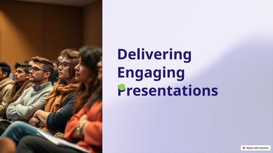 How to present an effective presentation | PPT