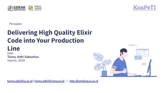 Delivering High Quality Elixir Code using Gitlab
