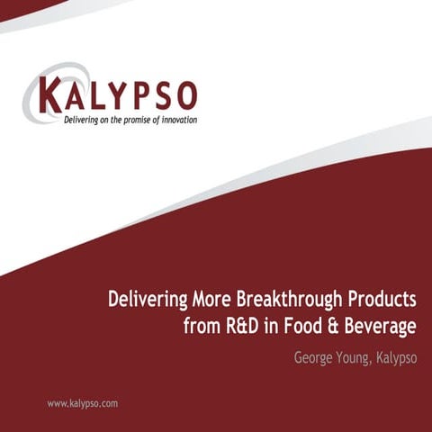 Delivering More Breakthrough Products Final