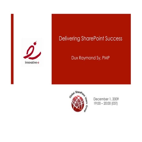 Delivering SharePoint Success