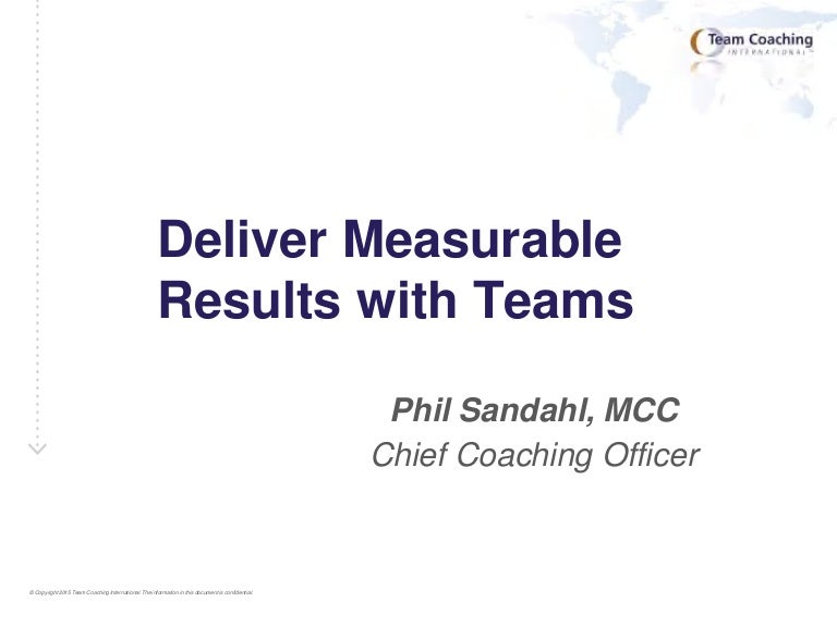 measurable results