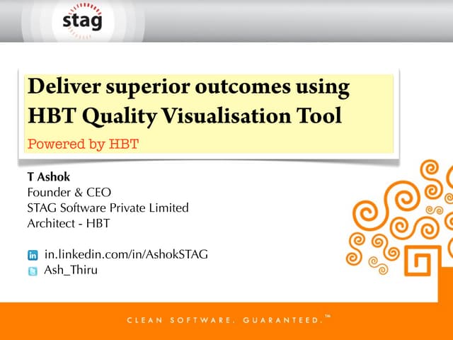Deliver Superior Outcomes Using HBT Visualization Tool
