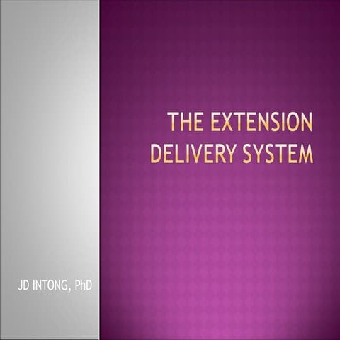 Innovative Agricultural Extension Models for Farmer Empowerment and ...