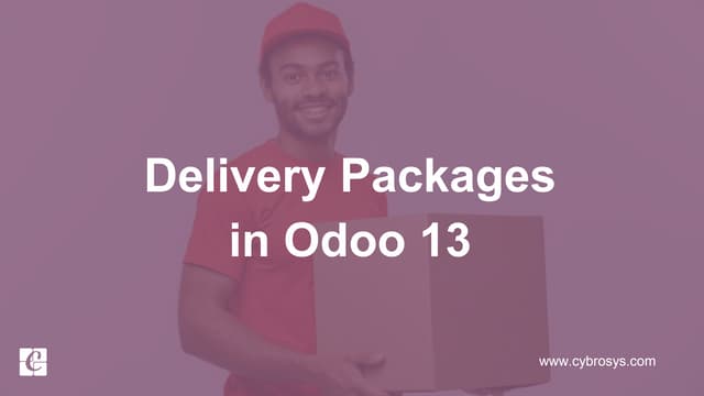 Delivery Packages in Odoo 13