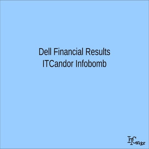 Dell Financial Results Infobomb