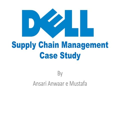 Supply chain of Dell
