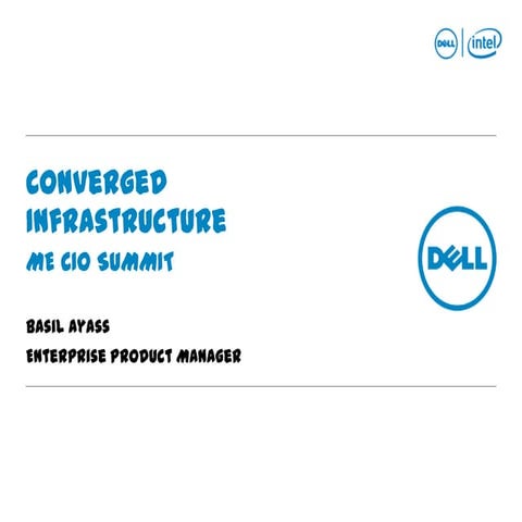 Dell - Converged infrastructure