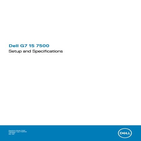 Dell g7 7500
