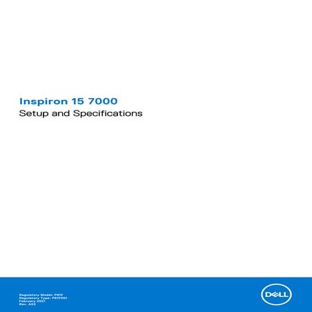 Dell Inspiron 15 7000 - Laptops Trần Phát