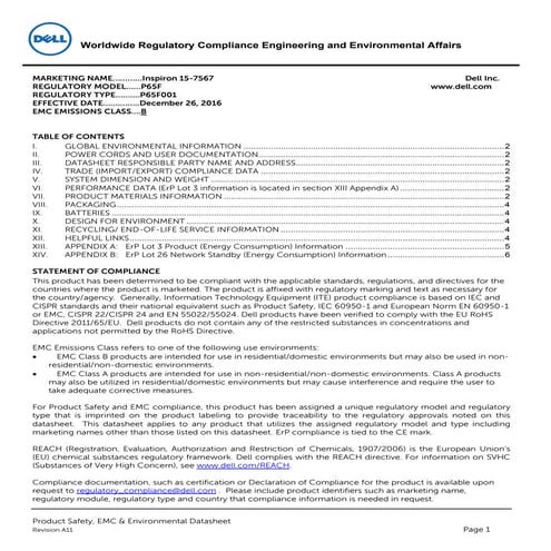 Dell Inspiron 7567 - Laptops Trần Phát
