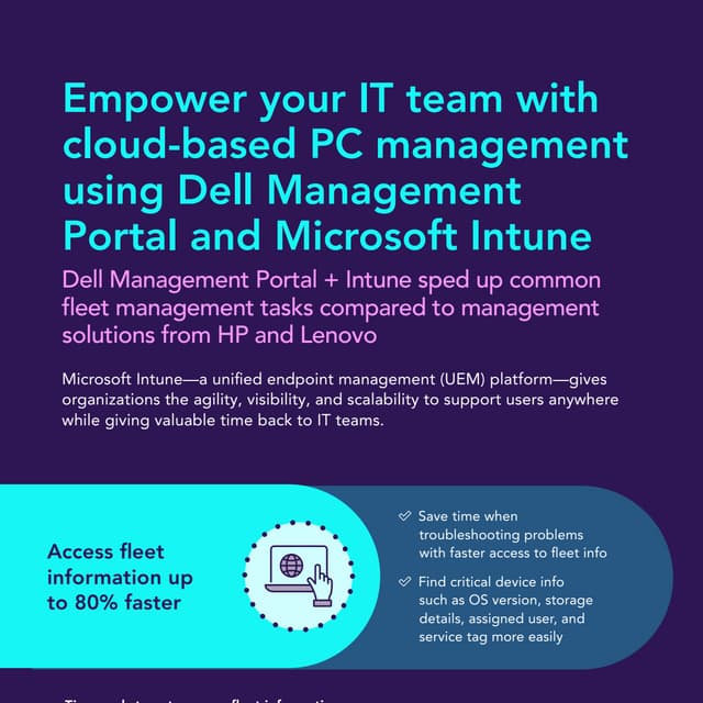 Empower your IT team with cloud-based PC management using Dell ...