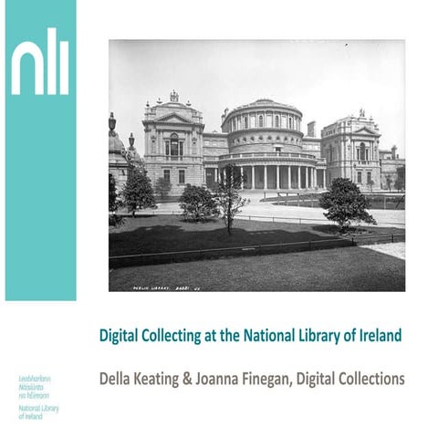 ‘Born in the USB: Digital collecting at the National Library of Ireland’ - De...