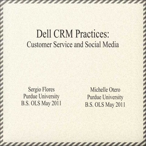 Dell crm practices_customer_service_and_social